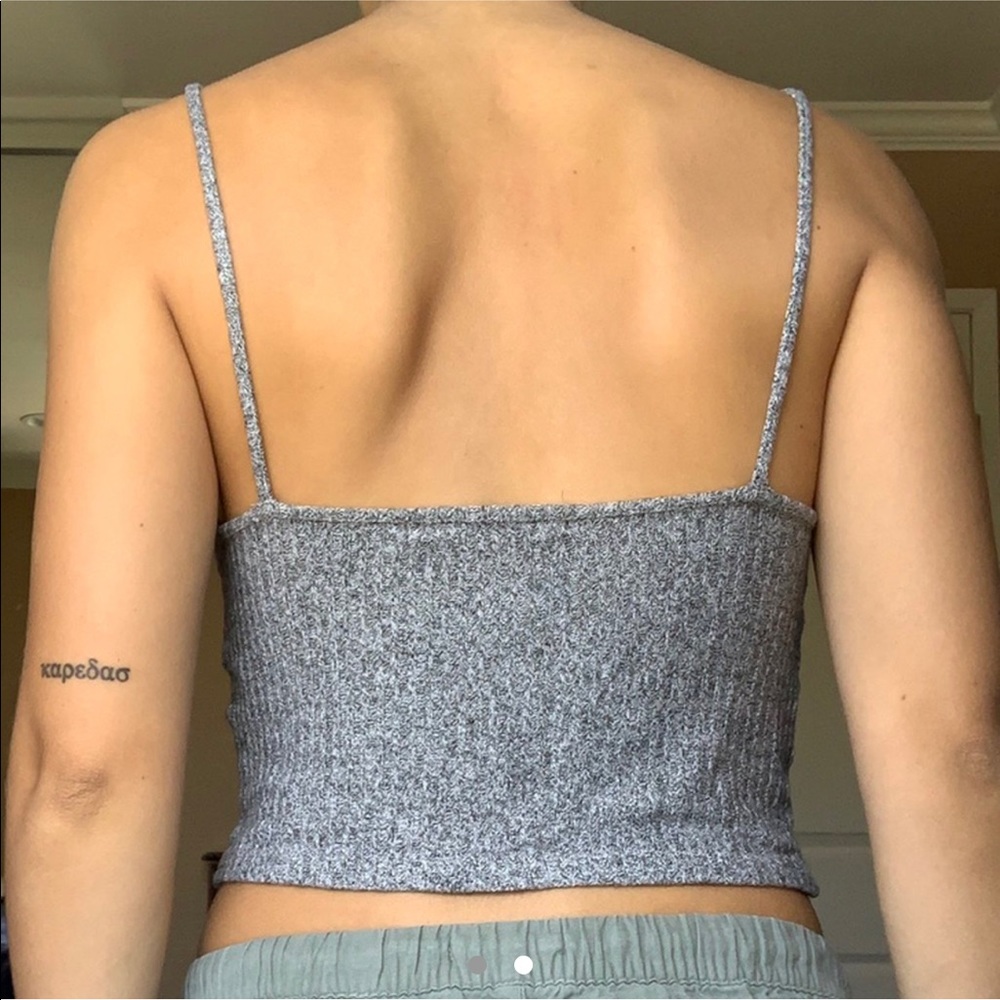 Brandy Melville Knit Crop Top ! - Picture 2 of 2